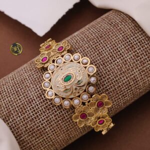 Brass High Gold Antique Bracelet