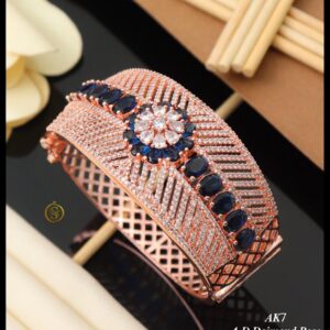 Luxury A.D Diamond Kada in Rose