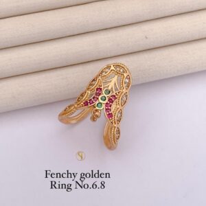 Matt Finish Traditional Designer Ring