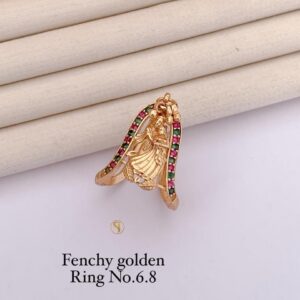 Matt Finish Traditional Designer Ring