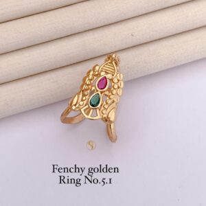 Matt Finish Traditional Designer Ring