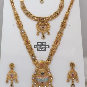 Traditional Mazak Gold-Plated Bridal Jewelry