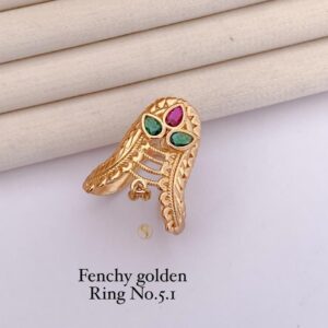 Matt Finish Traditional Designer Ring