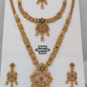 Traditional Mazak Gold-Plated Bridal Jewelry