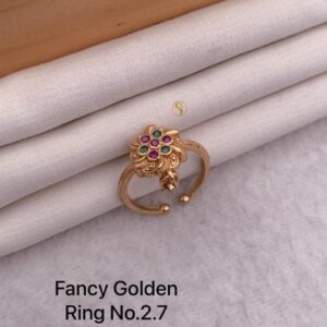 Matt Finish Traditional Designer Ring