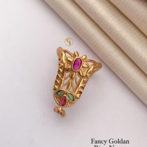 Matt Finish Traditional Designer Ring